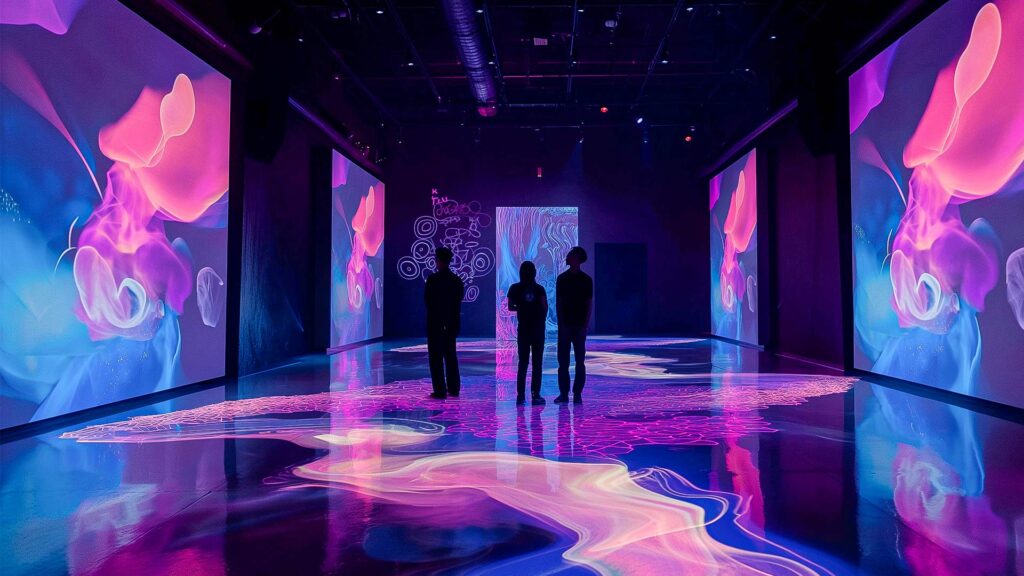 Pavimenti interattivi con floor led display