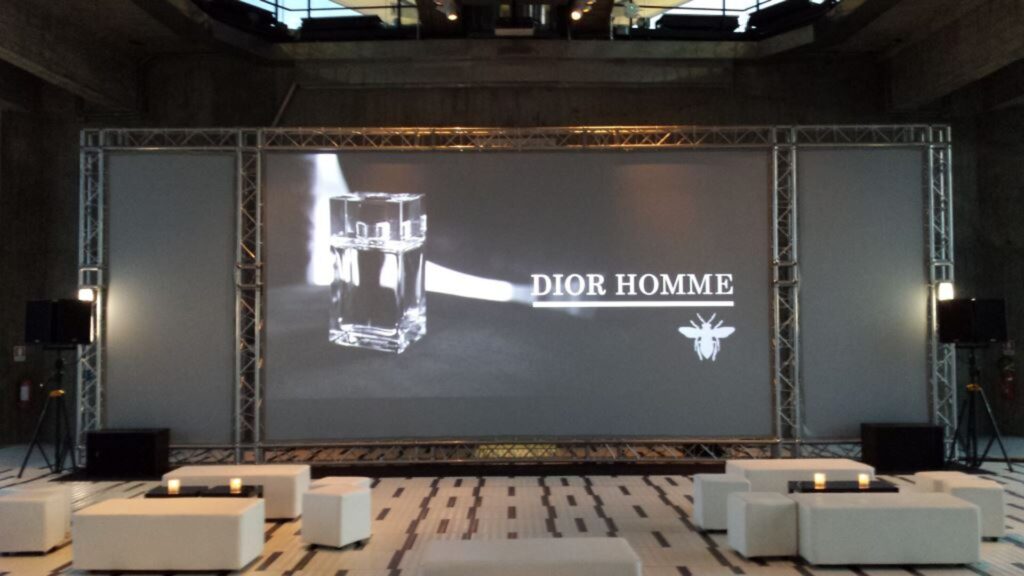 emmegi-proiezione-evento-Dior